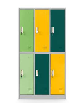 Školská šatníková skrinka Igorek viacfarebná (1097)