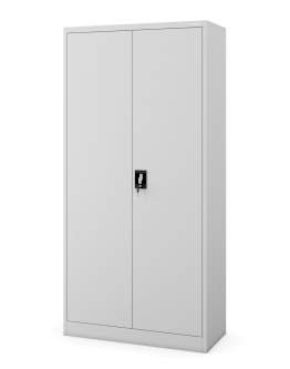 Dulap metalic Jan gri (90x185 cm)