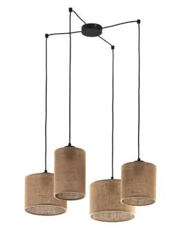 Lampa pająk boho JUTA (6585)