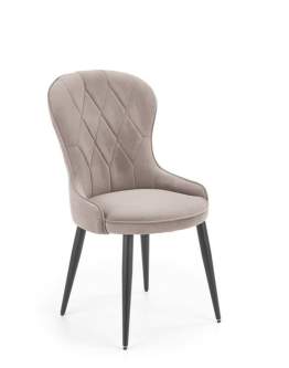 Krzesło do jadalni K366 beżowe