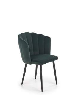 Scaun de dining K386 verde închis