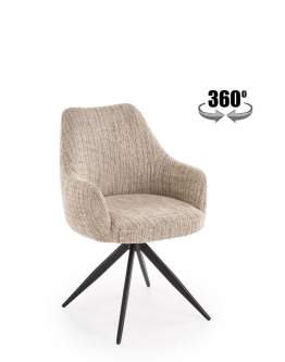 Otočná židle K564, béžová