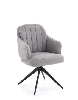 Scaun pivotant K570 gri, bouclé