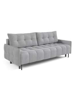 Elegancka kanapa Monza z funkcją spania DL i pojemnikiem na pościel 215 cm