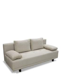 Manšestrová rozkládací pohovka s úložným prostorem Papaya