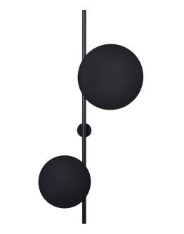 Kinkiet ścienny czarny loftowy Rega K-4638