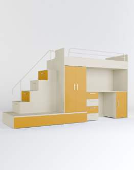 Set de mobilier pentru camera copiilor Raj 5, cașmir mat