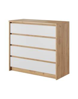 Biała komoda do sypialni Xelo F 93