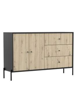 Comodă cu 2 uși și 3 sertare Ravi