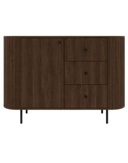Komoda Ovalio Dub Dunin (1F3S, Typ 813)