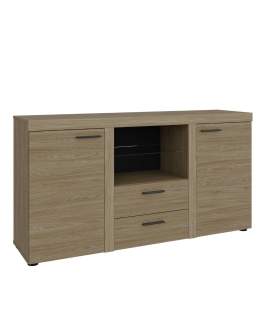 Komoda Rumba z szufladami i szafkami 2F2S – Dąb Olejowany