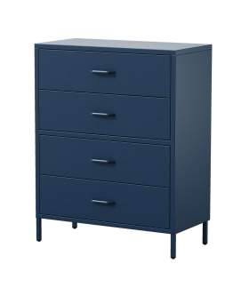 Komoda na nóżkach CARLA modern: granatowa (1581)