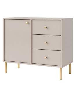 Komoda Tokyo 2 Beż Piaskowy (1F3S, typ 814)