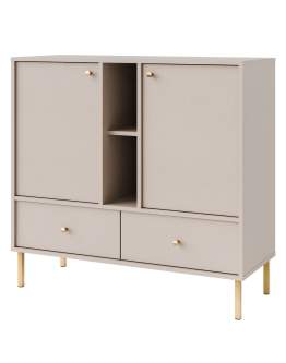 Komoda Tokyo 2 Beż Piaskowy (2F2S, typ 825)