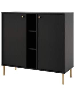 Komoda Tokyo 2 Czarny (2F, Typ 822)