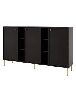 Komoda Tokyo 2 Czarny (3F, typ 823)