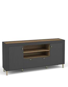 Comodă Mossa Mo7, neagră