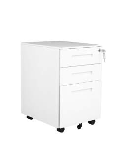 Kontenerek pod biurko biały Alto C