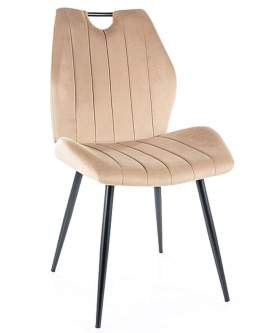 Krzesło Arco Velvet Beż