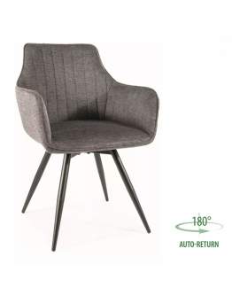 Krzesło Ballo Brego Ciemny Szary