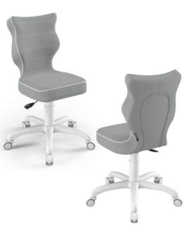 Krzesło dziecięce obrotowe Petit 133-159 cm Biała Podstawa