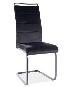 Krzesło H-441 Velvet Czarne