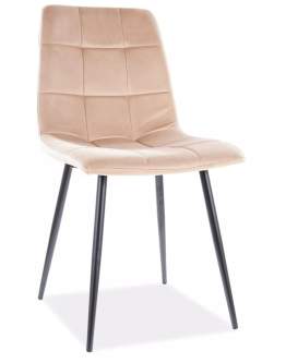 Krzesło Mila Velvet Beżowe