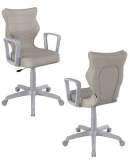 Krzesło młodzieżowe Entelo Norm, Szara Podstawa, Rozmiar 5 (wzrost 146 - 176,5 cm)