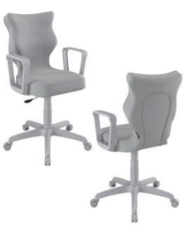 Krzesło młodzieżowe Entelo Norm, Szara Podstawa, Rozmiar 6 (wzrost 159 - 188 cm)
