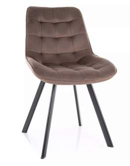 Židle Monti Velvet cappuccino