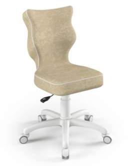 Krzesło dziecięce obrotowe Petit 119-142 cm Biała Podstawa