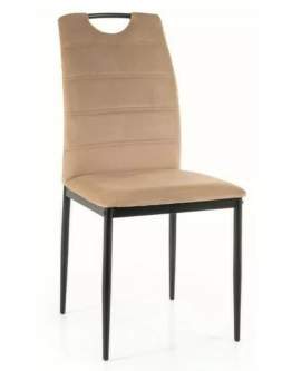 Krzesło Rip Velvet Beżowe