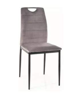 Židle Rip Velvet šedá