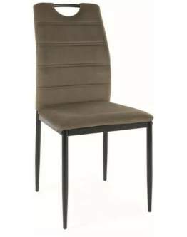 Krzesło Rip Velvet Oliwkowe