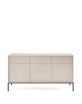 Comodă Nova cașmir (L), picioare negre