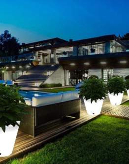 Lampă de grădină Flower Pot M 40 cm