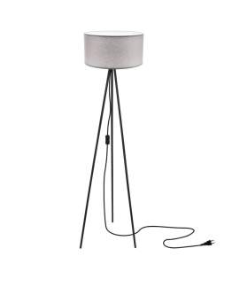 Lampa podłogowa szara trójnóg Shanti 51-38722