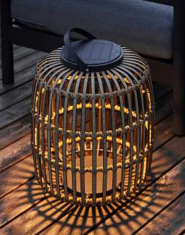 Lampa solarna ogrodowa (S) Borneo