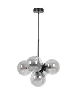 Lampa wisząca z grafitowymi kloszami K-5365 MEGAN