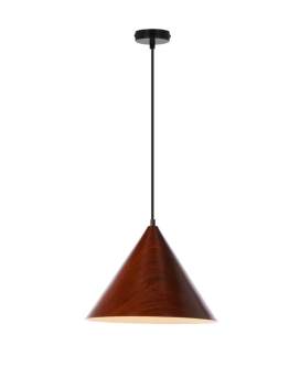 Lampa wisząca stożkowa Dunca 32 ciemny orzech (31-23445)