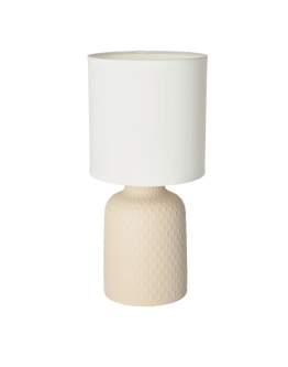 Lampka nocna ceramiczna beżowa Iner 41-79879