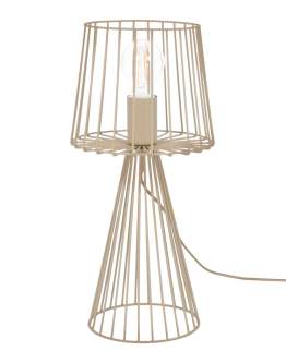 Lampa stojąca nocna druciana industrialna K-5816 Livia