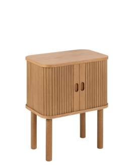 Noptieră din lemn Langley, stejar