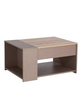 Măsuță de cafea cu mecanism de ridicare a blatului Drop