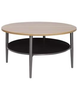 Ława Ella A dąb, czarny mat