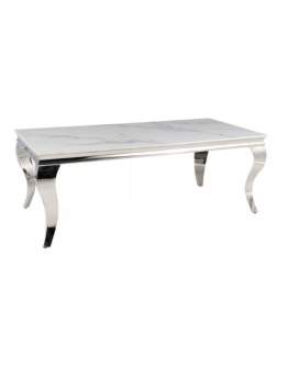 Konferenční stolek Prince A Ceramic Calacatta 120x60 cm