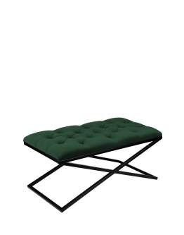 Banchetă Linda Cross Chesterfield 45x90