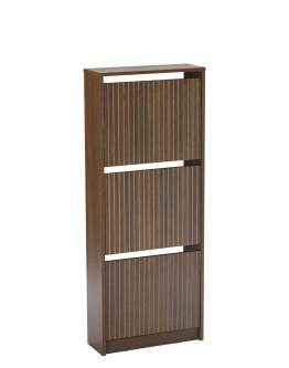 Dulap de pantofi Litto, stejar fumuriu (49 cm)