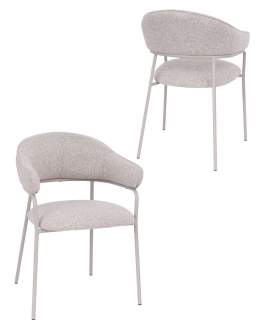 Jídelní židle Livia, béžová/kašmír