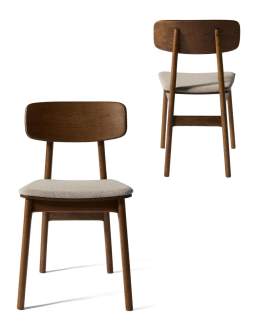 Jídelní židle Livo (38444935), tmavý dub